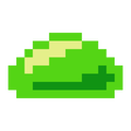 Slimemoss sprite released as a PlayStation 3 avatar in 2012.