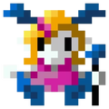 Lilith sprite released as a PlayStation 3 avatar in 2012.